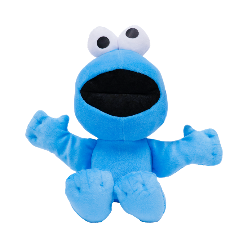 Cookie Monster Beanie Babies Clip