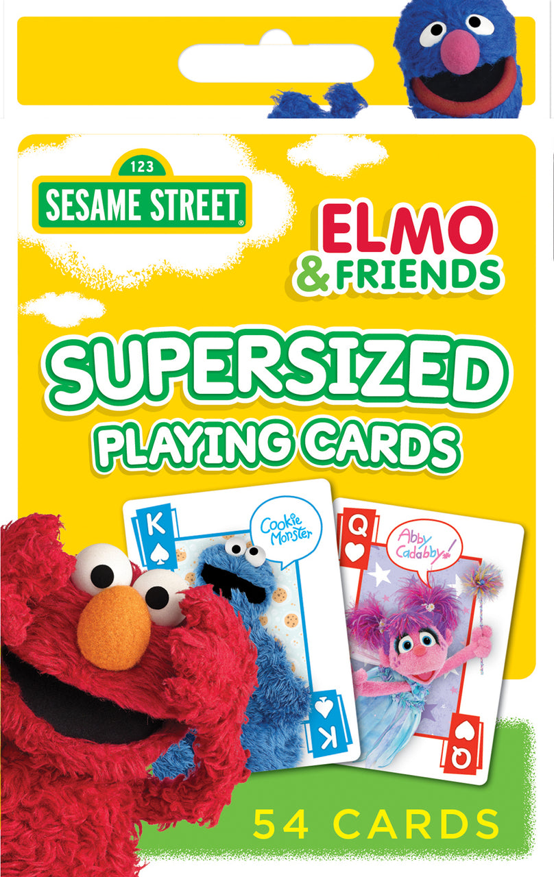 Sesame Street Supersized Playing Cards