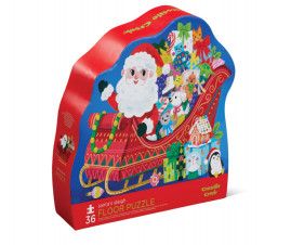 36 pc Santa's Sleigh Floor Puzzle