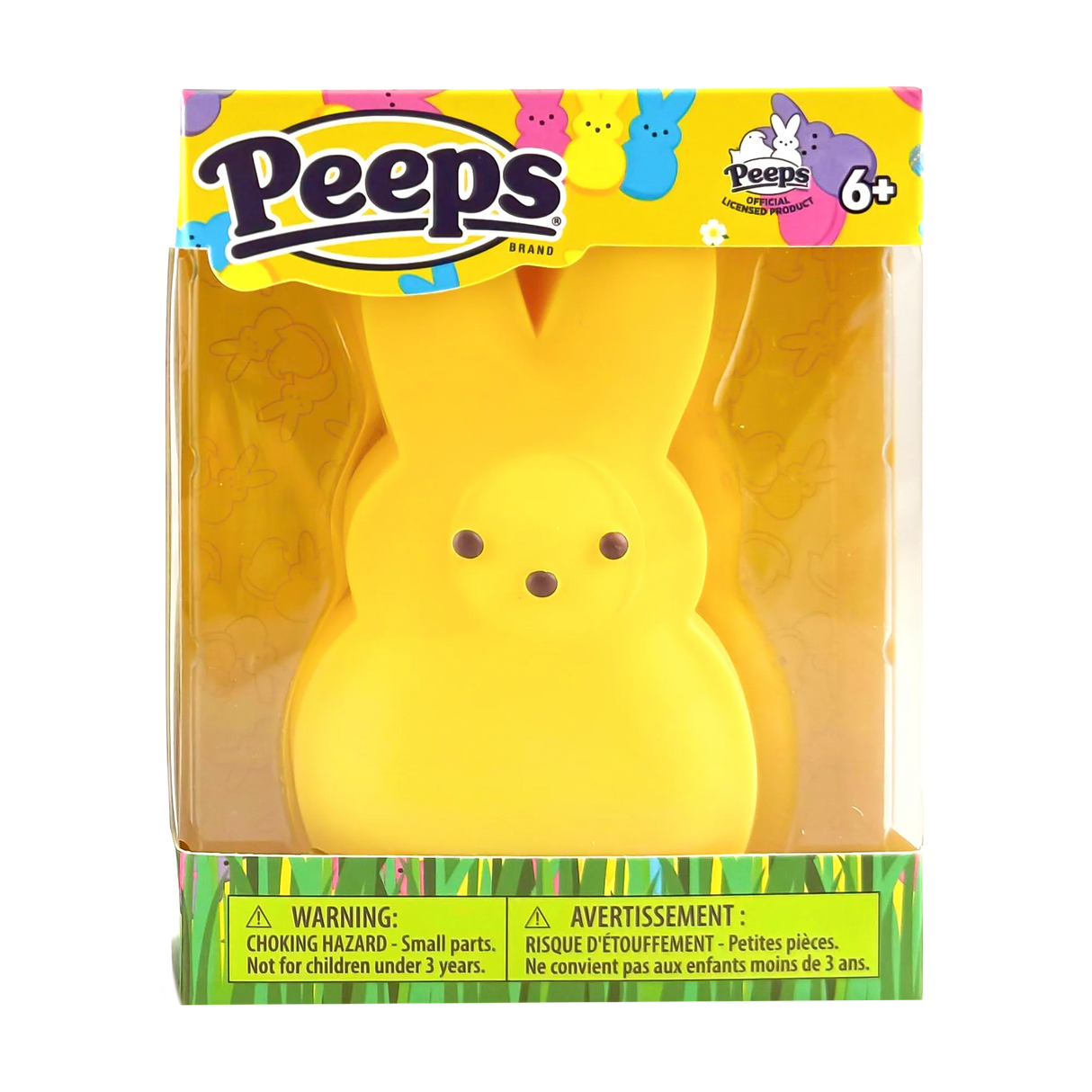 Peeps Bunny Pink/Yellow/Blue Squishy