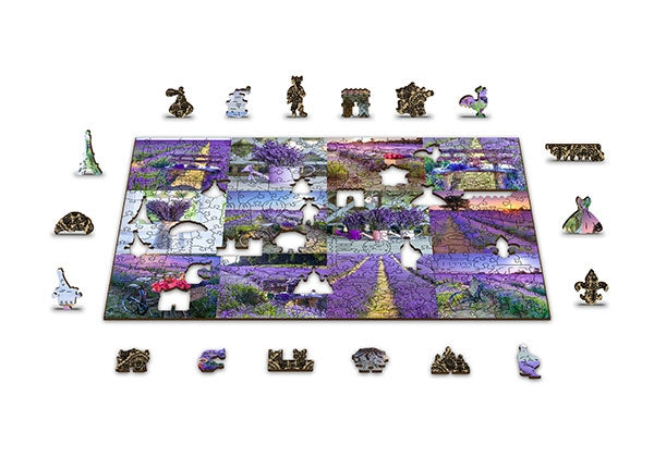 Wooden City 500 pc Lavender France