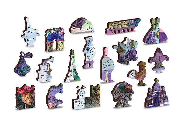 Wooden City 500 pc Lavender France