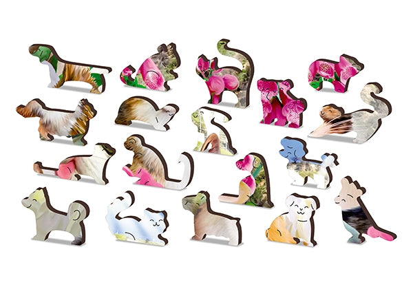 Wooden City 75 pc Kittens in Hollywood