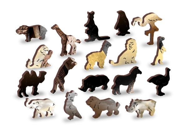 Wooden City 500 pc Elephant Dreams