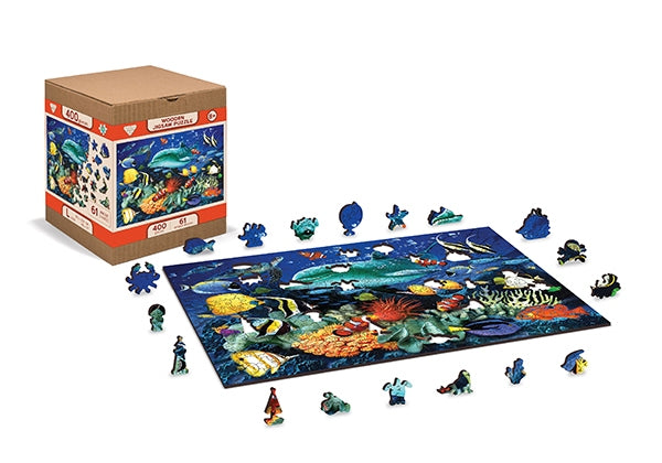Wooden City 500 pc Underwater Adventures