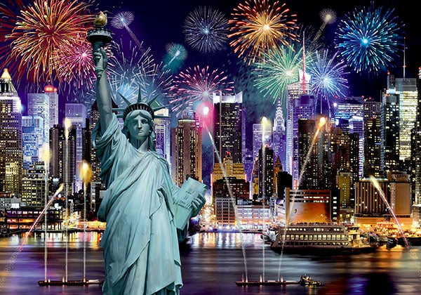 Wooden City 500 pc New York by Night