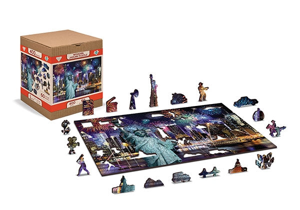 Wooden City 500 pc New York by Night