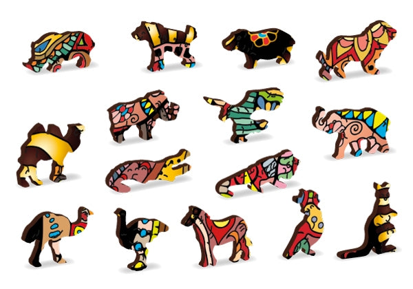 Wooden City 500 pc Magical Elephant