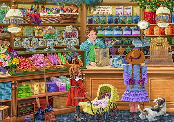 Wooden City 500 pc Candy Adventures