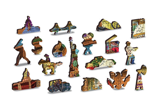 Wooden City 500 pc Candy Adventures