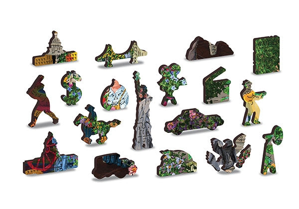 Wooden City 500 pc The Florists