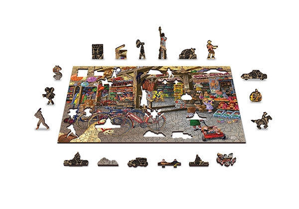 Wooden City 500 pc In the Toyshop