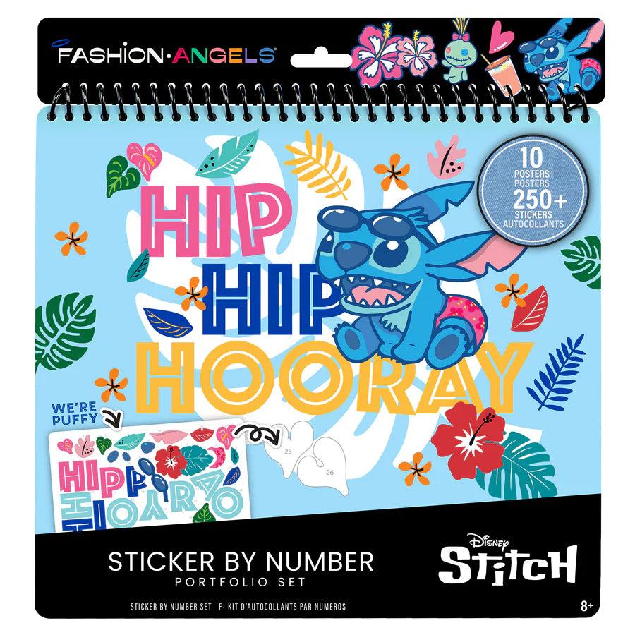 Stitch Sticker by Number Portfolio Set