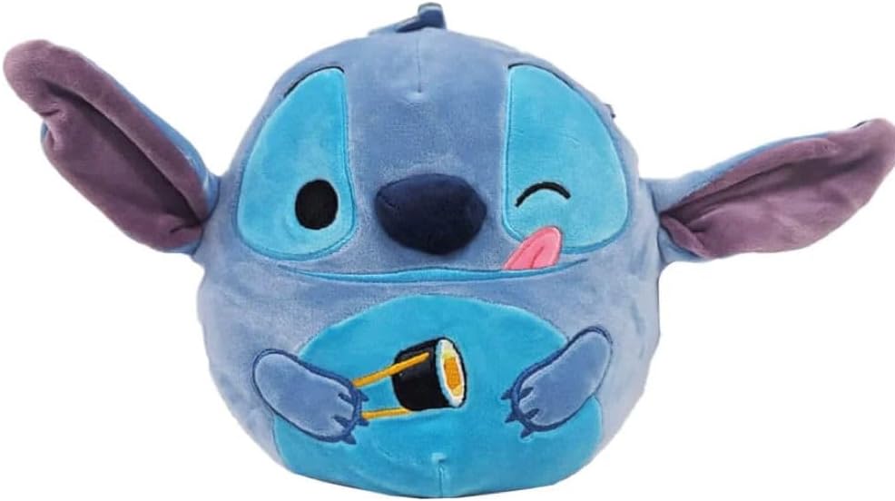 8" Stitch Eating Sushi