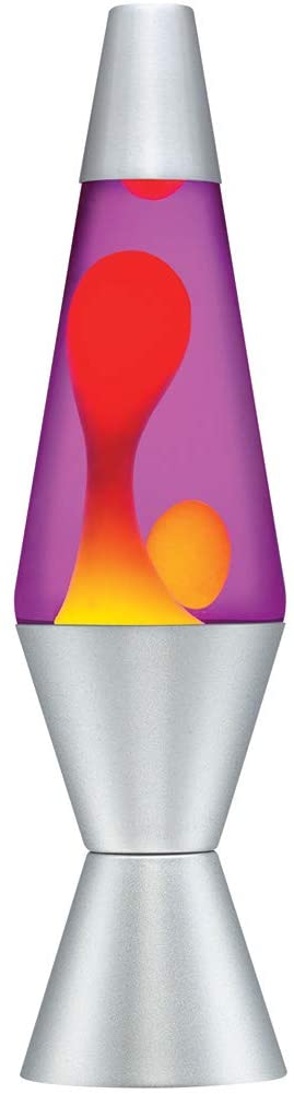 27'' LAVA® Lamp Yellow/Purple/Silver