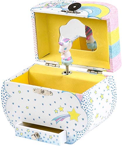 Unicorn Musical Jewelry Box