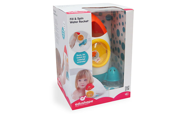 Fill and Spin Water Rocket