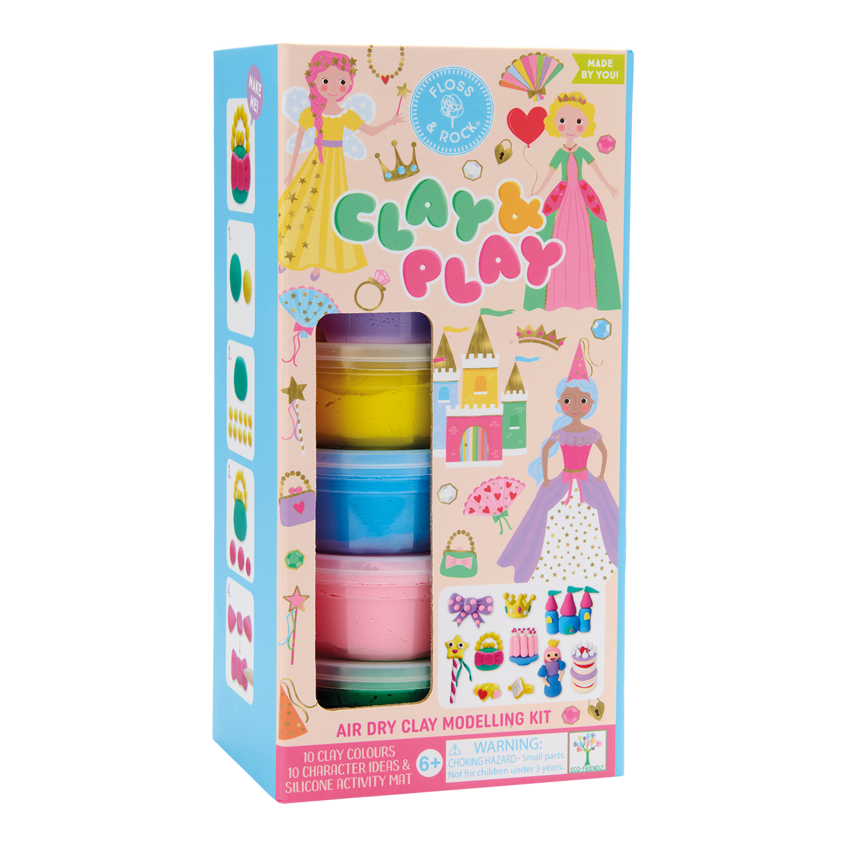Clay and Play Princess Air Dry Clay Modelling