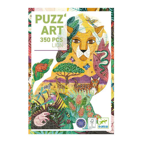 350 pc PuzzArt Lion
