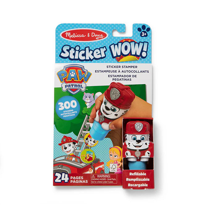 Sticker Wow Marshal Activity Pad and Sticker Stamper
