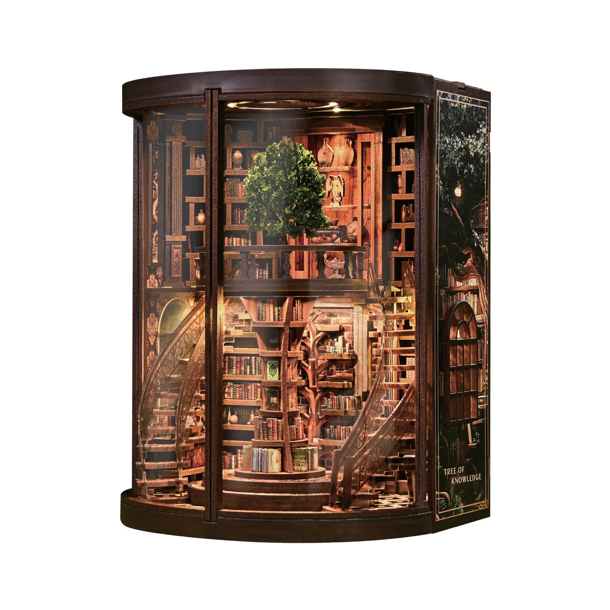 DIY Book Nook Tree of Knowledge