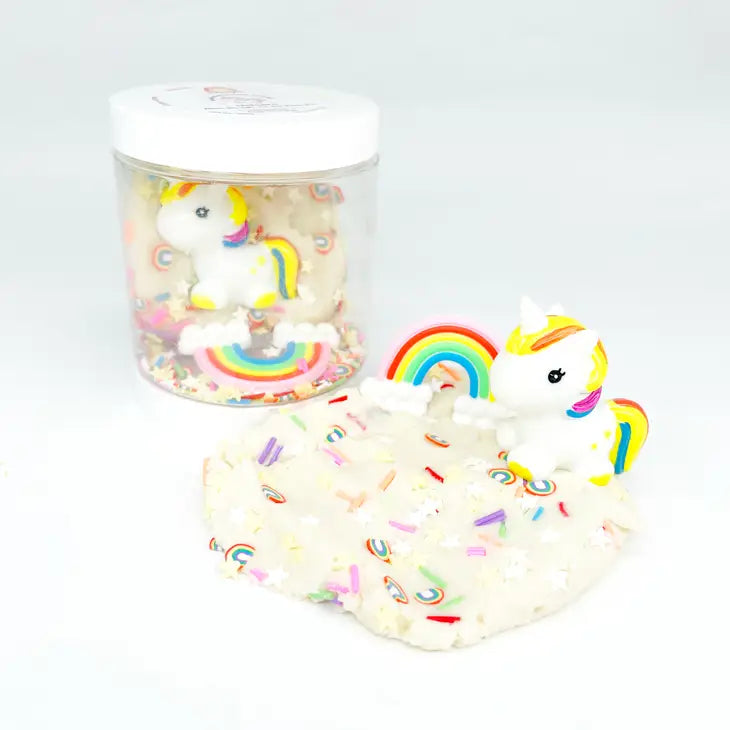 Mini Unicorn Play Dough Jar