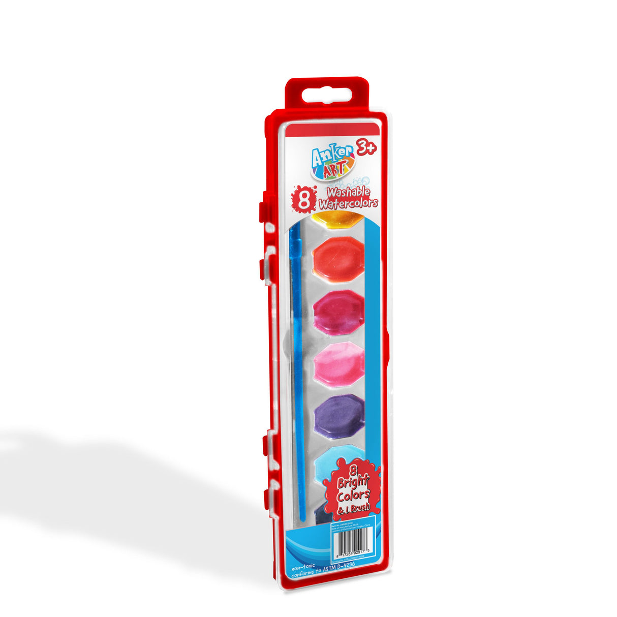 8 Ct Washable Watercolors