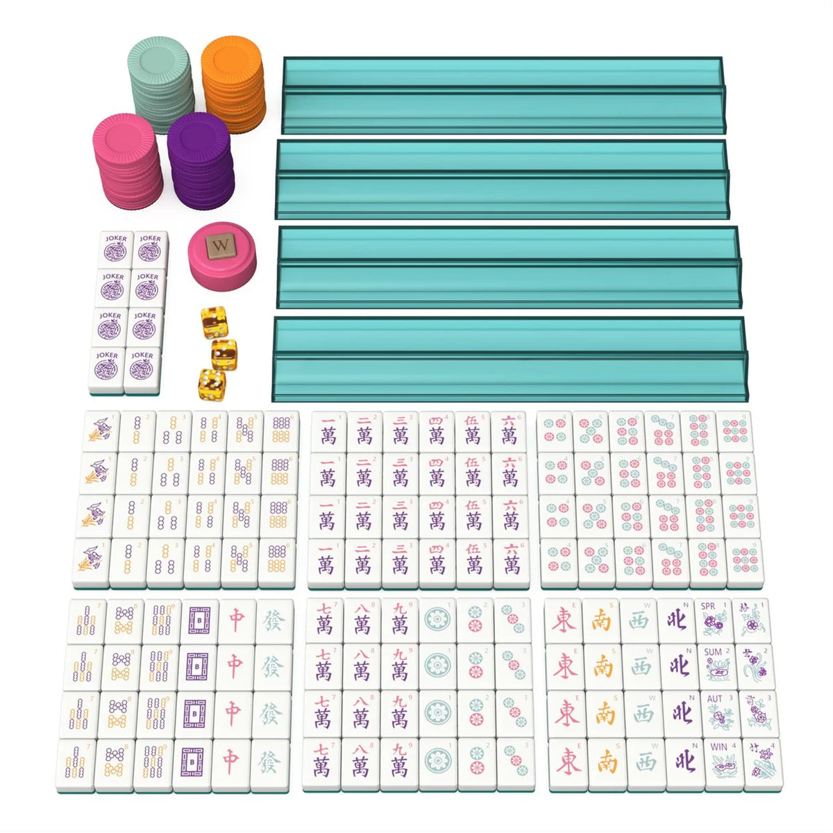 Mah Jong Tile Game
