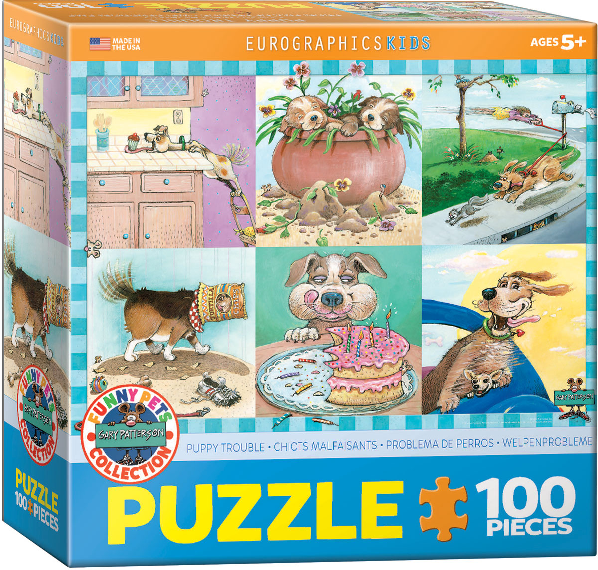 100 piece Puppy Trouble Puzzle