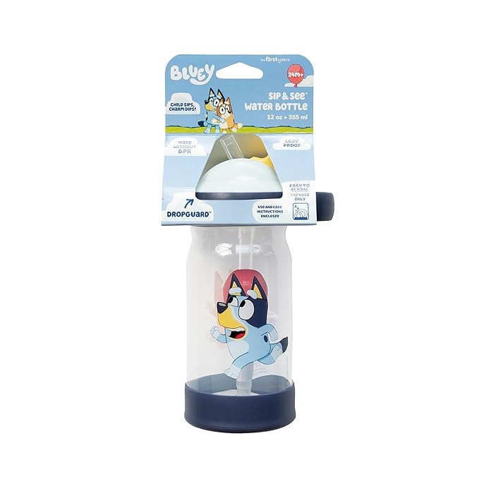 Bluey Sip & See Water Bottle