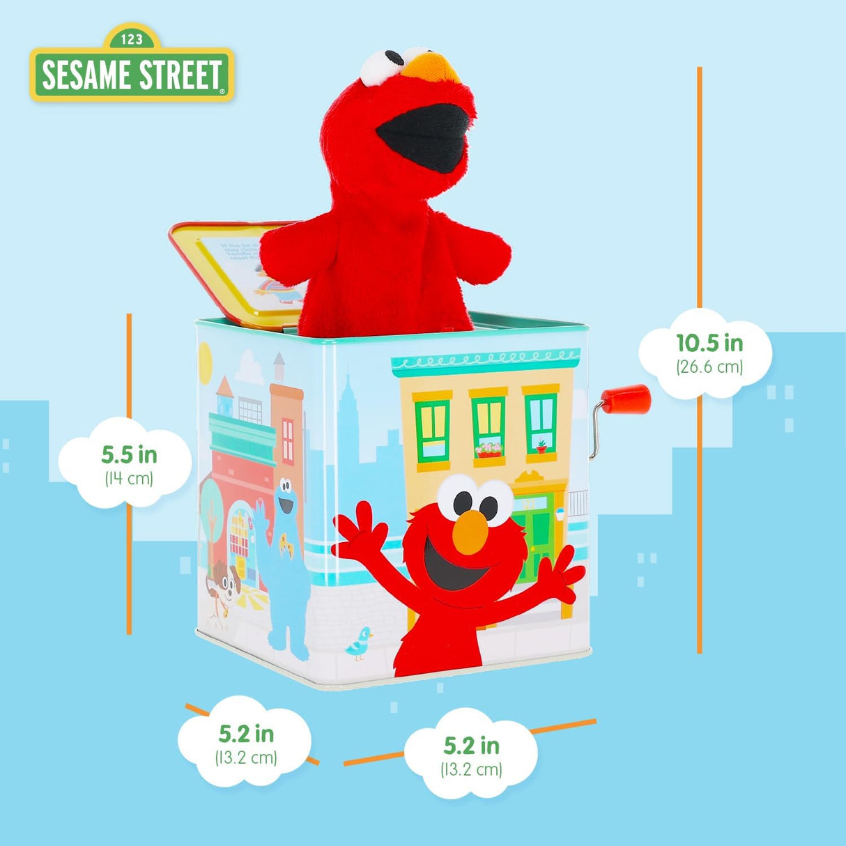 Sesame Street Elmo Jack in the Box