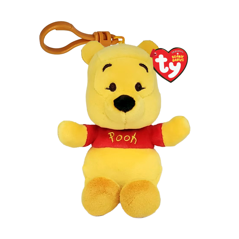 Winnie Pooh Beanie Babies Clip