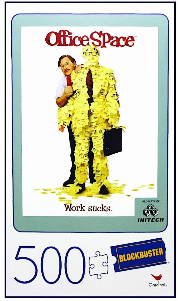 500 pc Office Space puzzle in Blockbuster Case