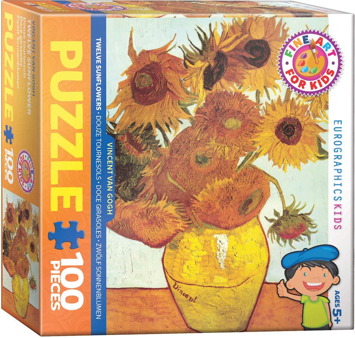100 pc 12 Sunflowers Van Gogh