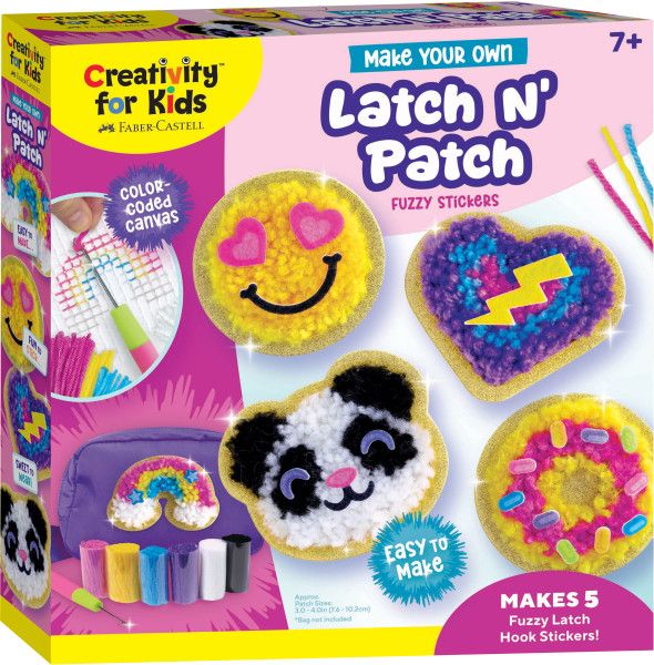 MYO Latch and Patch Fuzzy Stickers