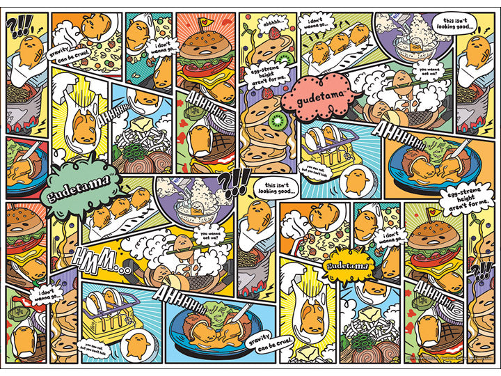 1000 pc Gudetama Amazing Egg Ventures