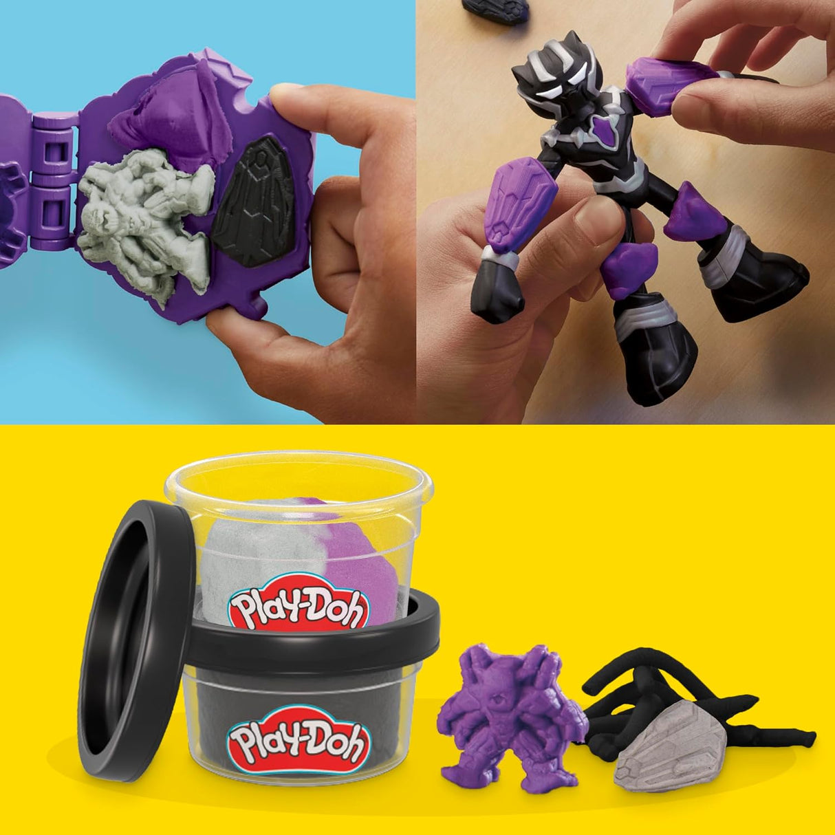 Play Doh Marvel Black Panther