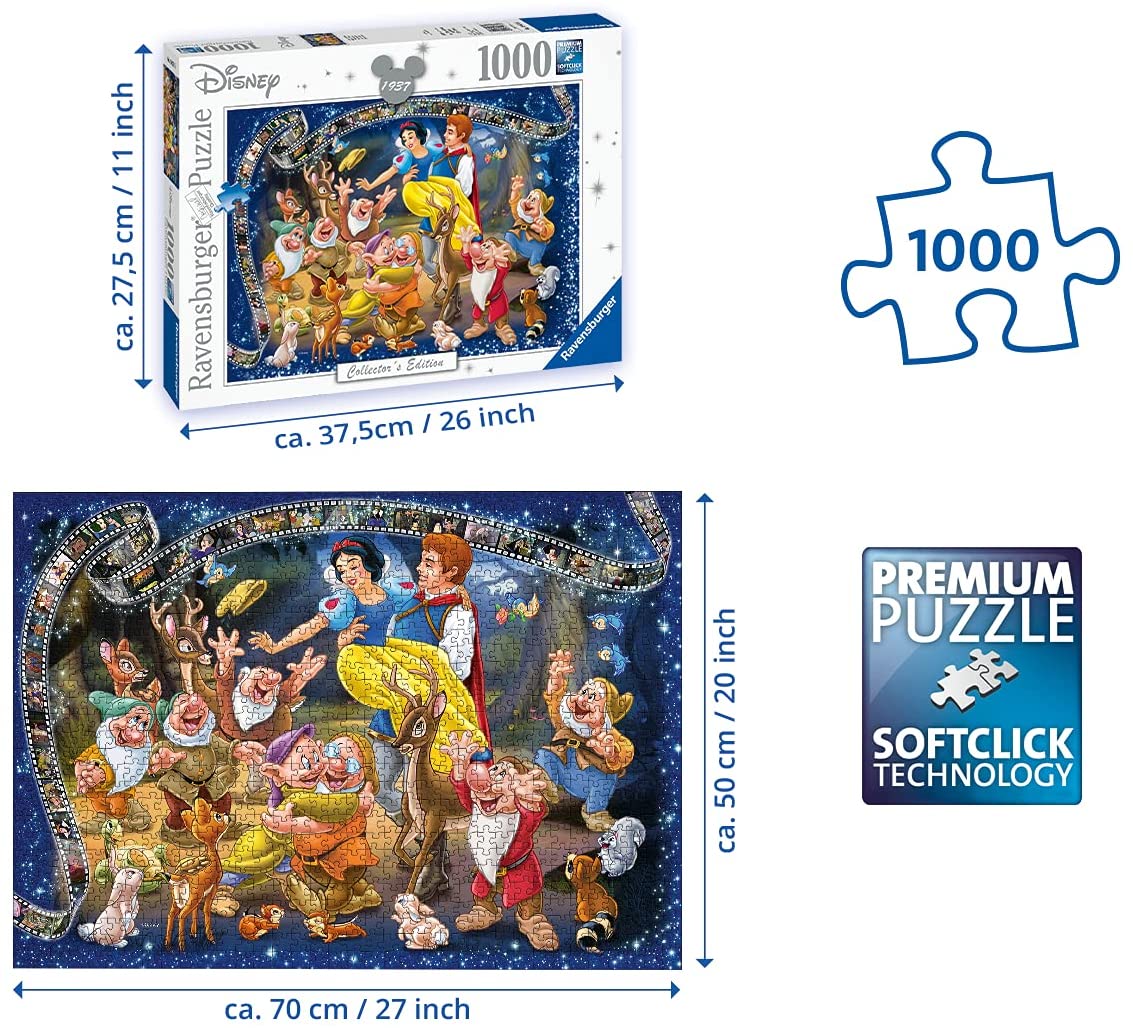 1000 pc Snow White Disney