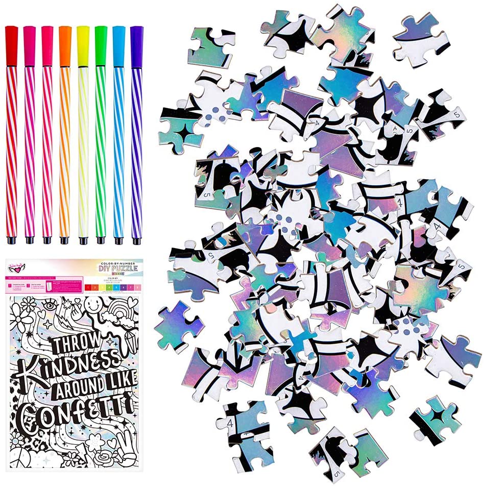 Color by Number DIY Puzzle