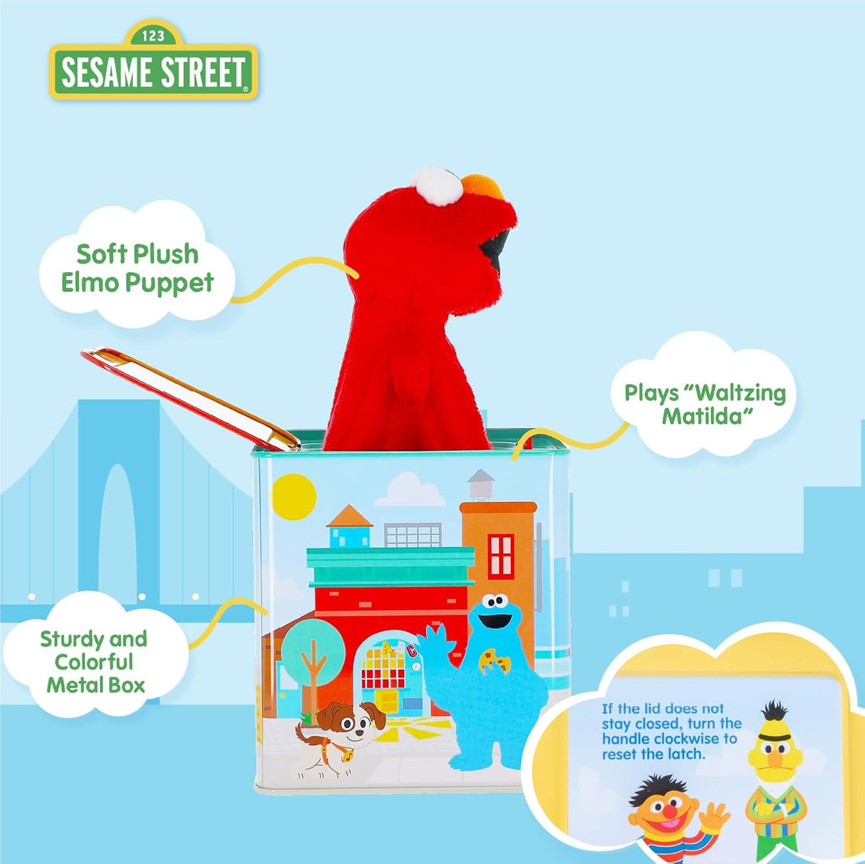 Sesame Street Elmo Jack in the Box