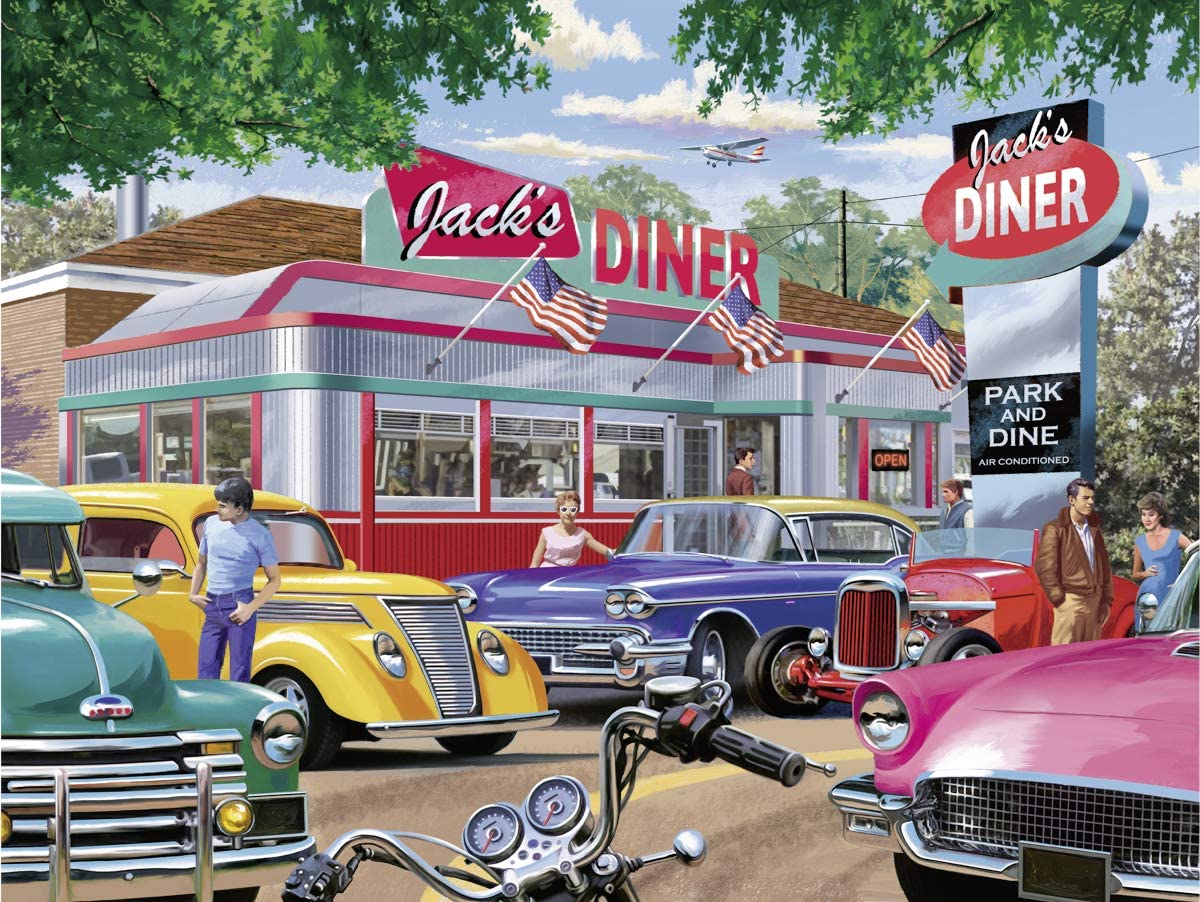 750 piece Meet at Jack's Diner