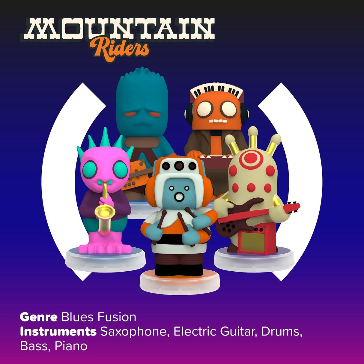 Mountain Riders - Doll 06 - Sixth Member Acousitc Guitar
