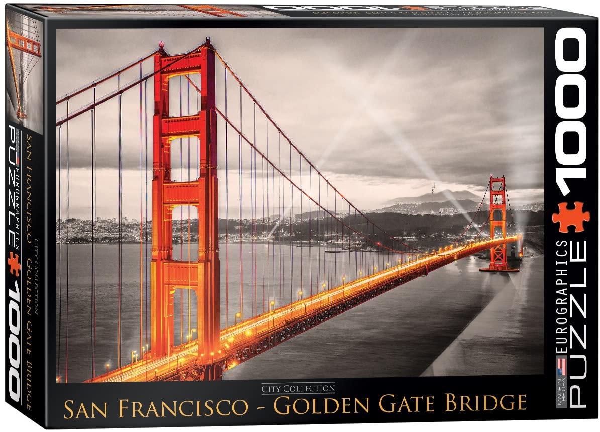 1000 Pc Golden Gate Bridge