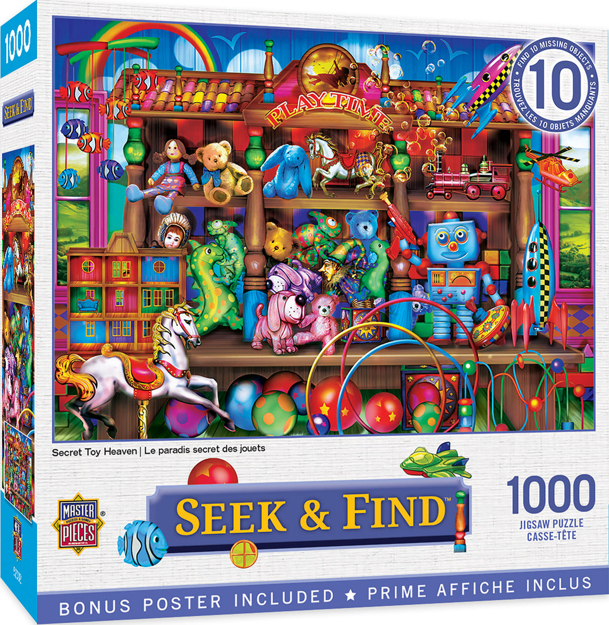 1000 pc Secret Toy Heaven Seek & Find