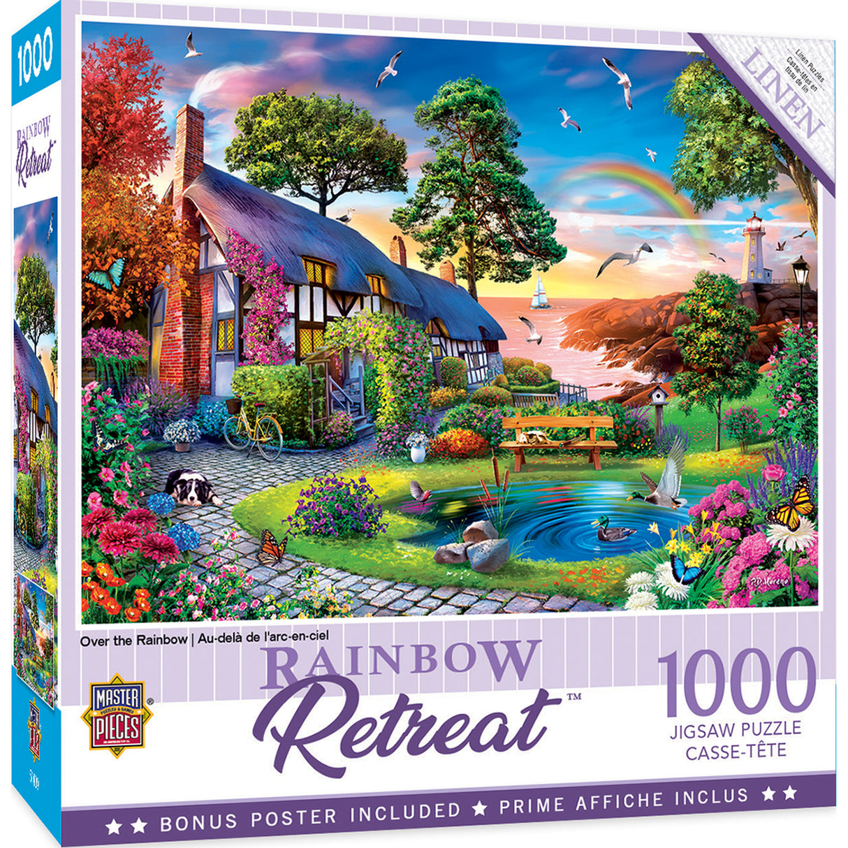 1000 pc Over the Rainbow Retreat