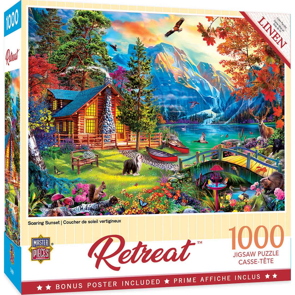 1000 pc Soaring Sunset Retreat