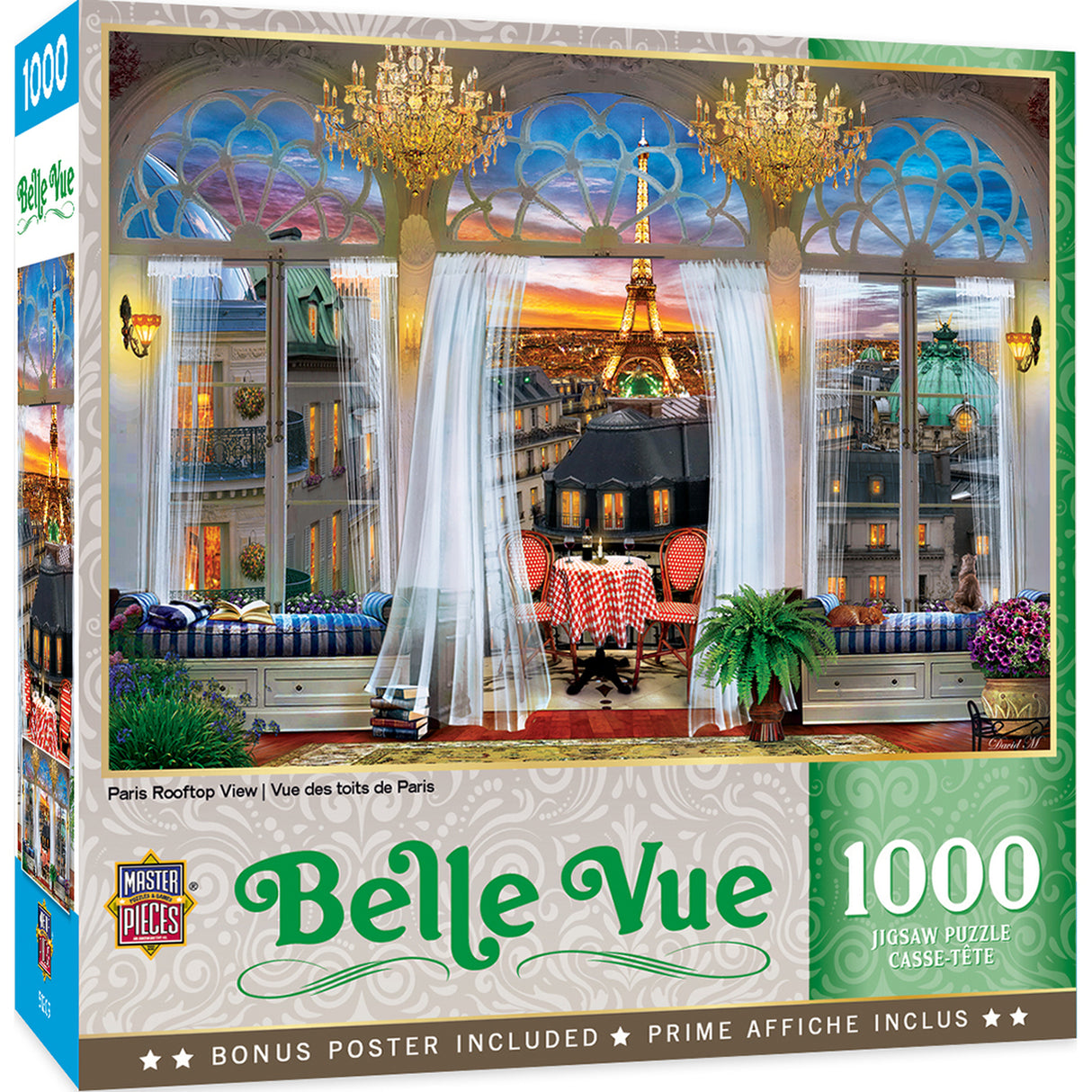 1000 pc Ocean Front View Belle