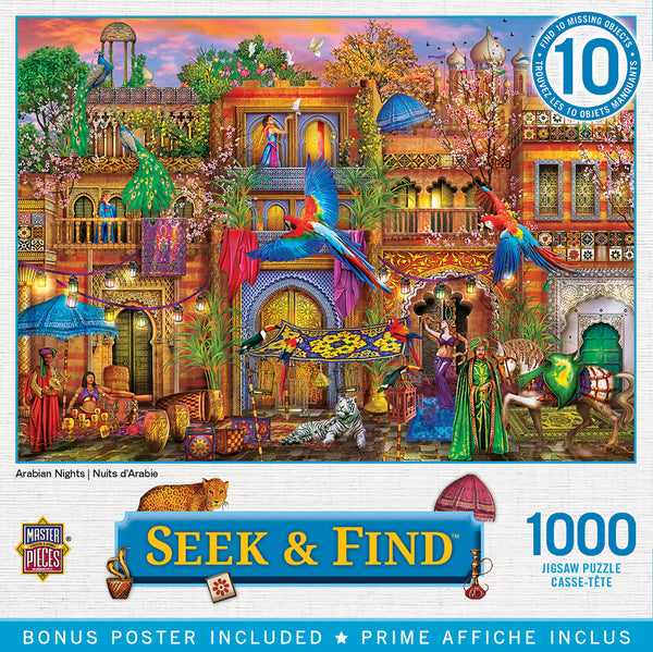 1000 pc Arabian Nights Seek & Find