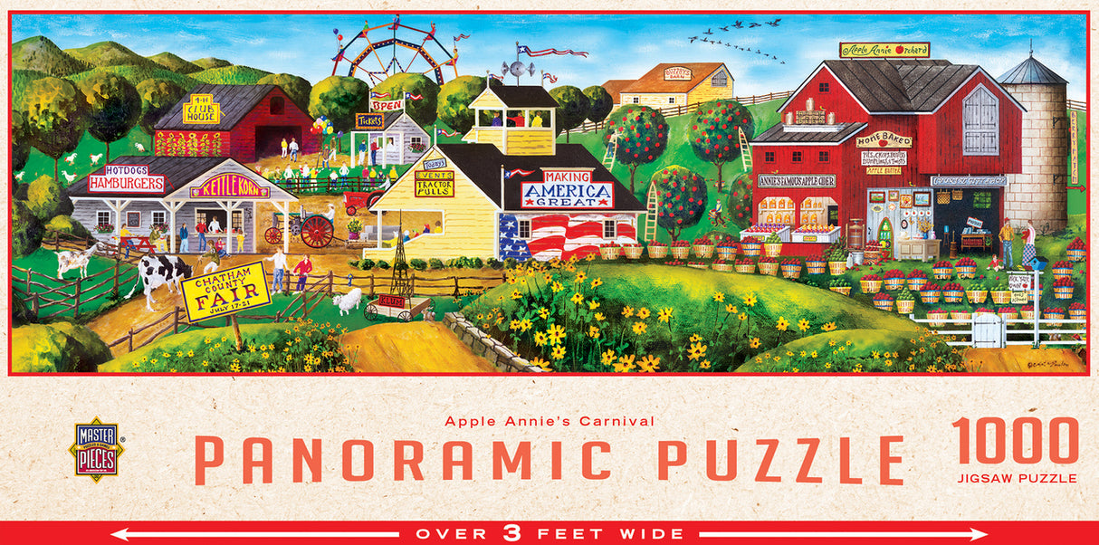 1000 pc Apple Annie's Carnival