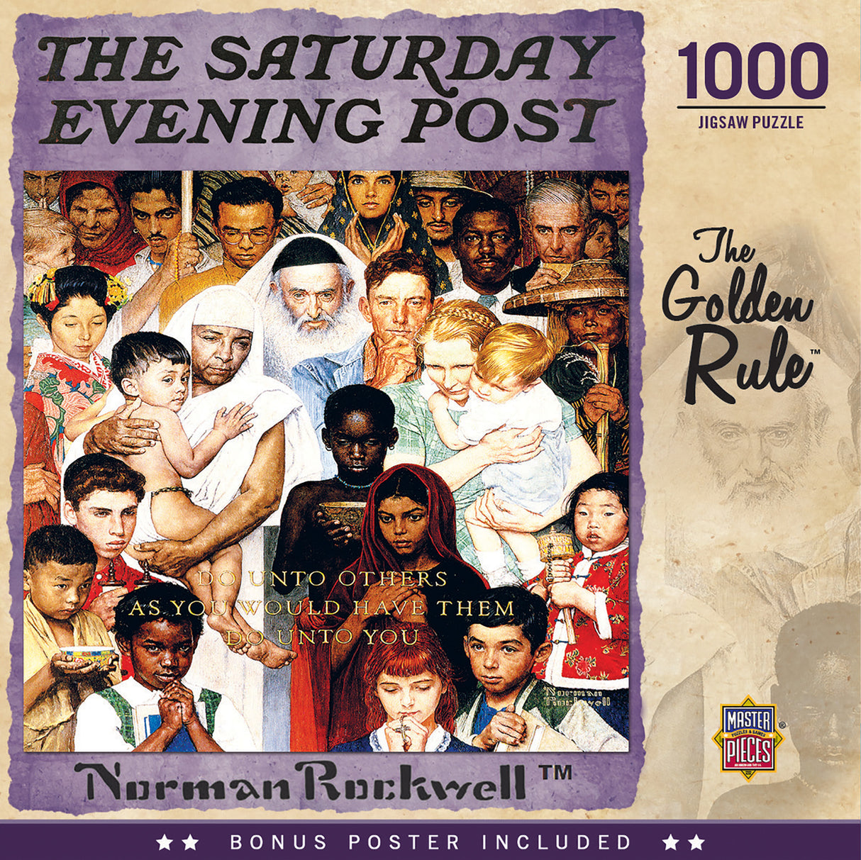 1000 pc The Golden Rule Saturday Evening Post